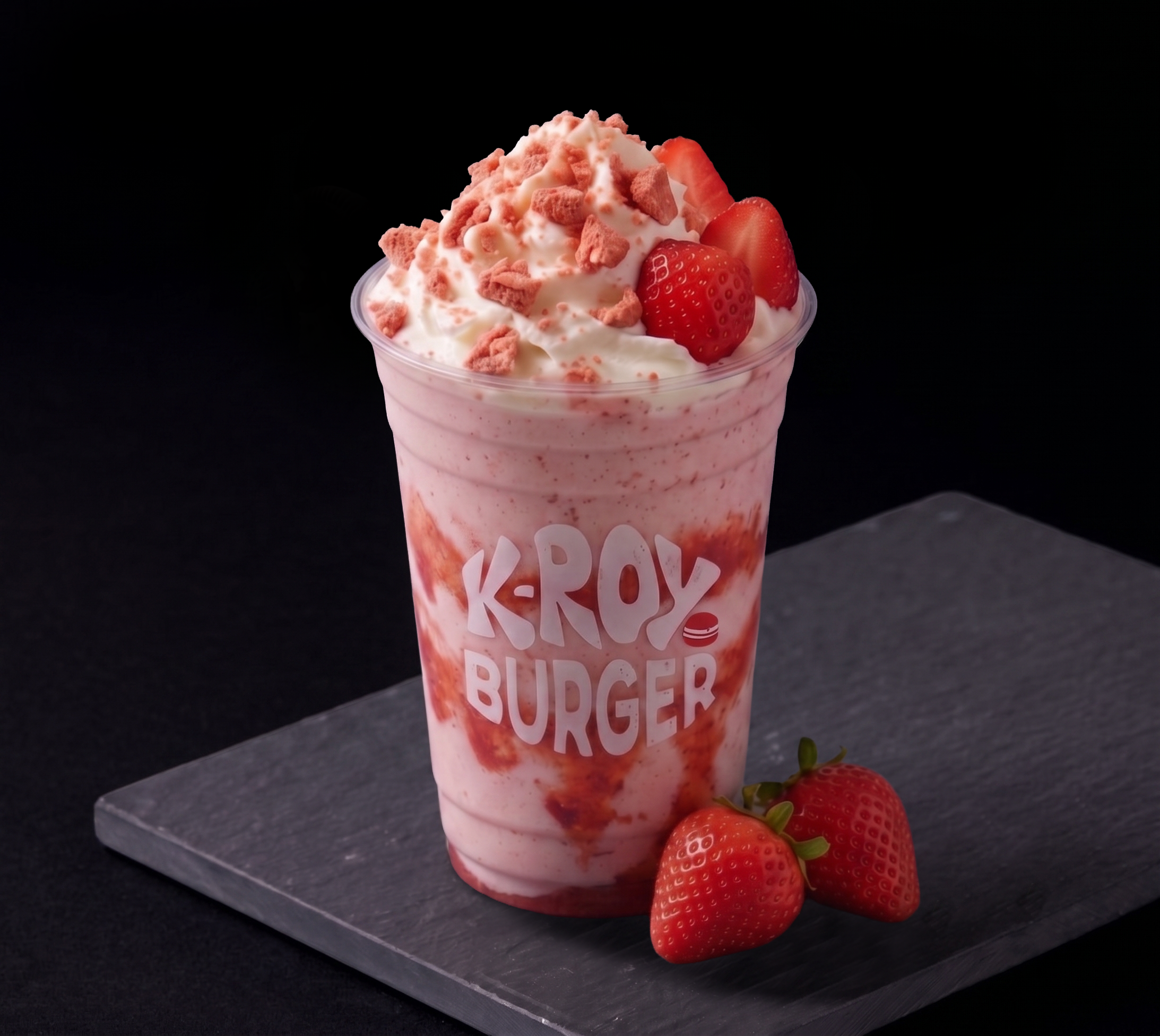 Oreo Strawberry Shake
